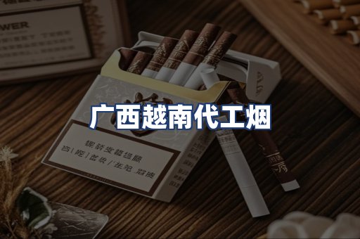 广西越南代工烟
